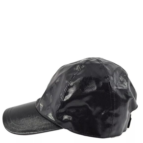 Chanel Sport Line Cap Hat Black #M Small Good - Picture 4 of 12